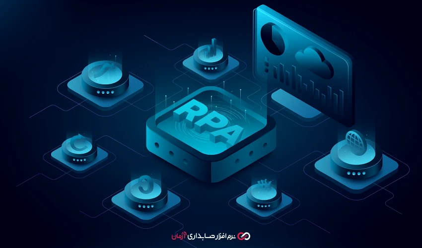 اتوماسیون فرآیندها (RPA) در تهیه اظهارنامه و گزارشات مالیاتی در نرم افزار آژمان